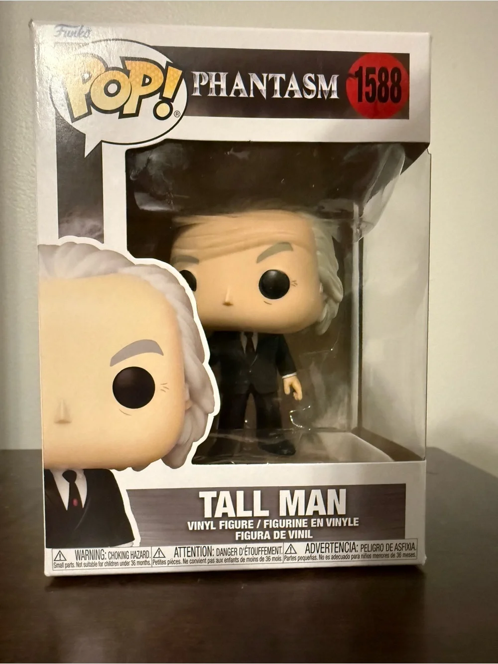 Funko Pop! Tall Man Vinyl Figure - Black & White - Picture 2 of 7